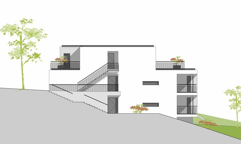 Aarvista - Dreifamilienhaus vor der Fertigstellung