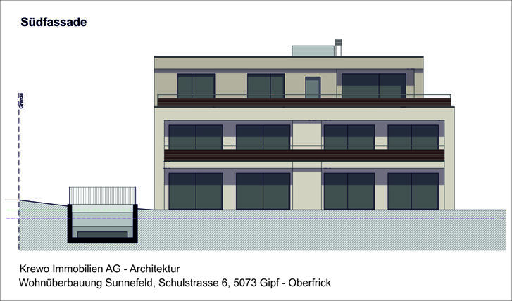 Visualisierung Sunnefeld Gipf Oberfrick