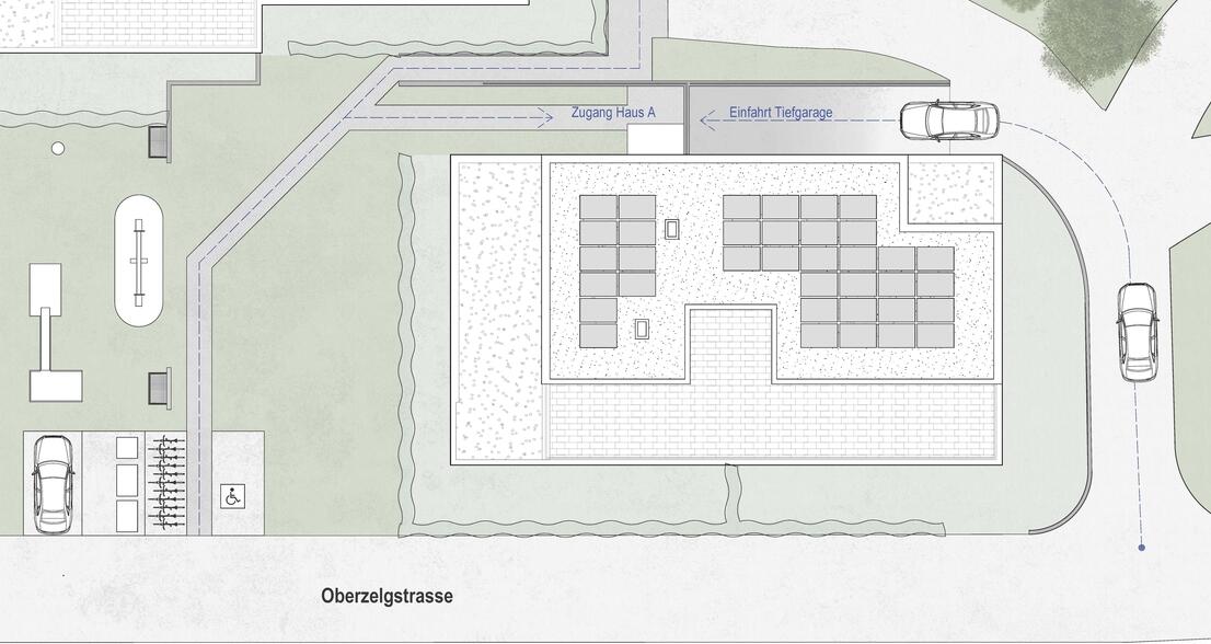 Situationsplan Oberzelgli Situationsplan Oberzelgli