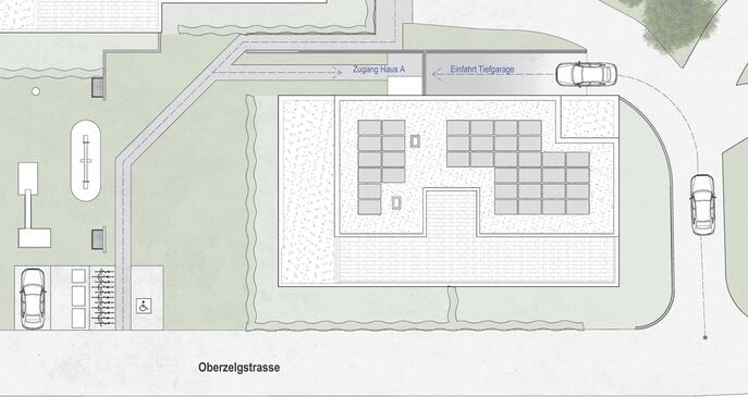 Situationsplan Oberzelgli